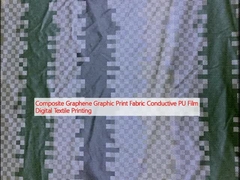 Graphene composito stampa grafica tessuto conduttivo PU film stampa digitale tessile